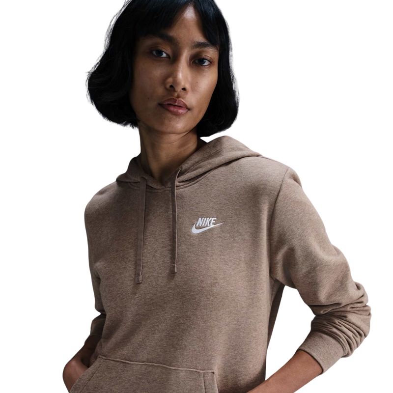 blusao-nike-sportswear-club-fleece-feminino-marrom