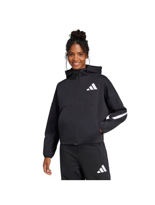 Jaqueta Com Capuz Adidas Zne Feminina - Preta