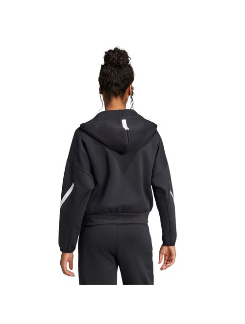 Jaqueta Com Capuz Adidas Zne Feminina - Preta