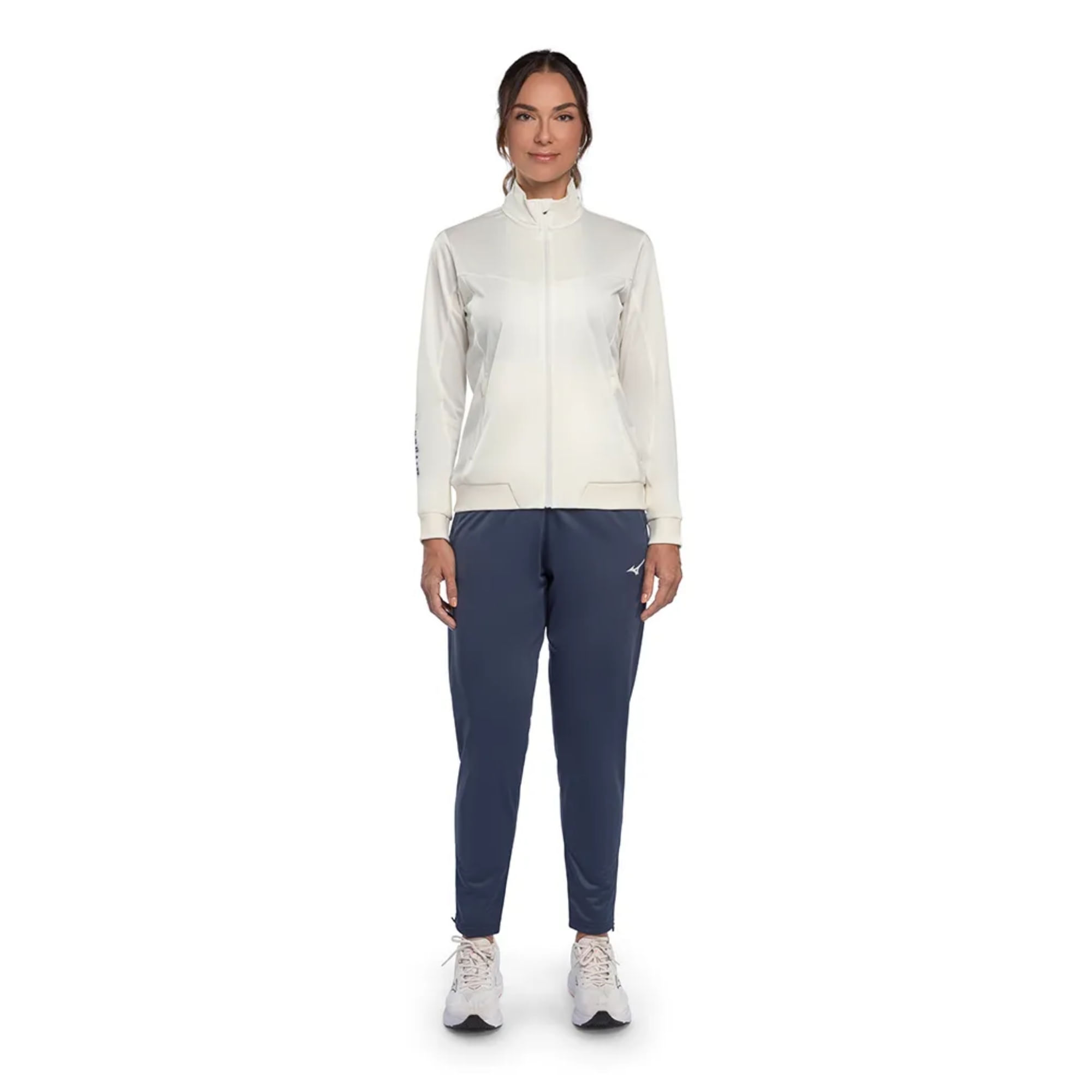 Agasalho Mizuno Treino Root III Feminino - Branco