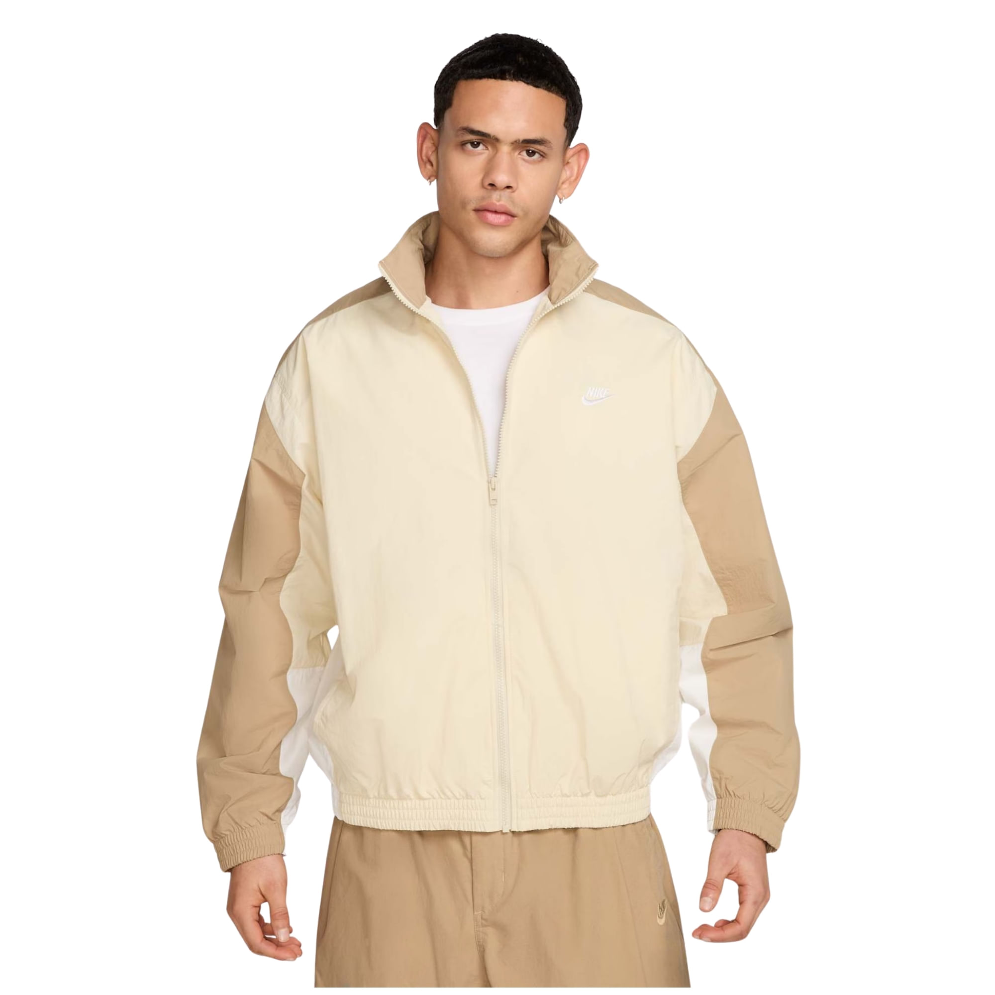 Jaqueta Nike Club Woven Masculina - Marrom