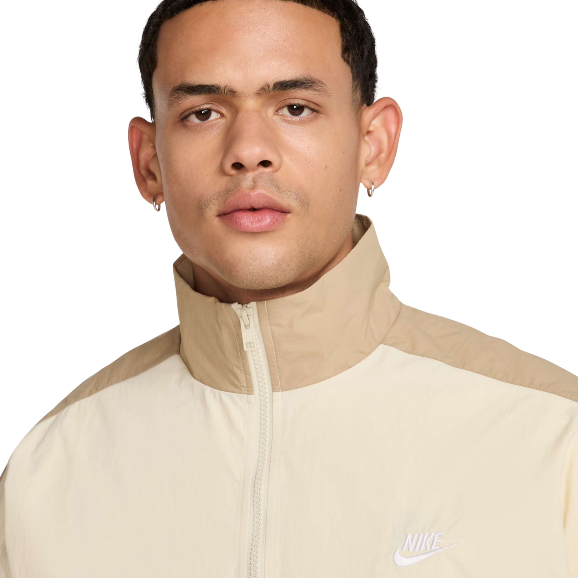 Jaqueta Nike Club Woven Masculina - Marrom - Bayard Esportes