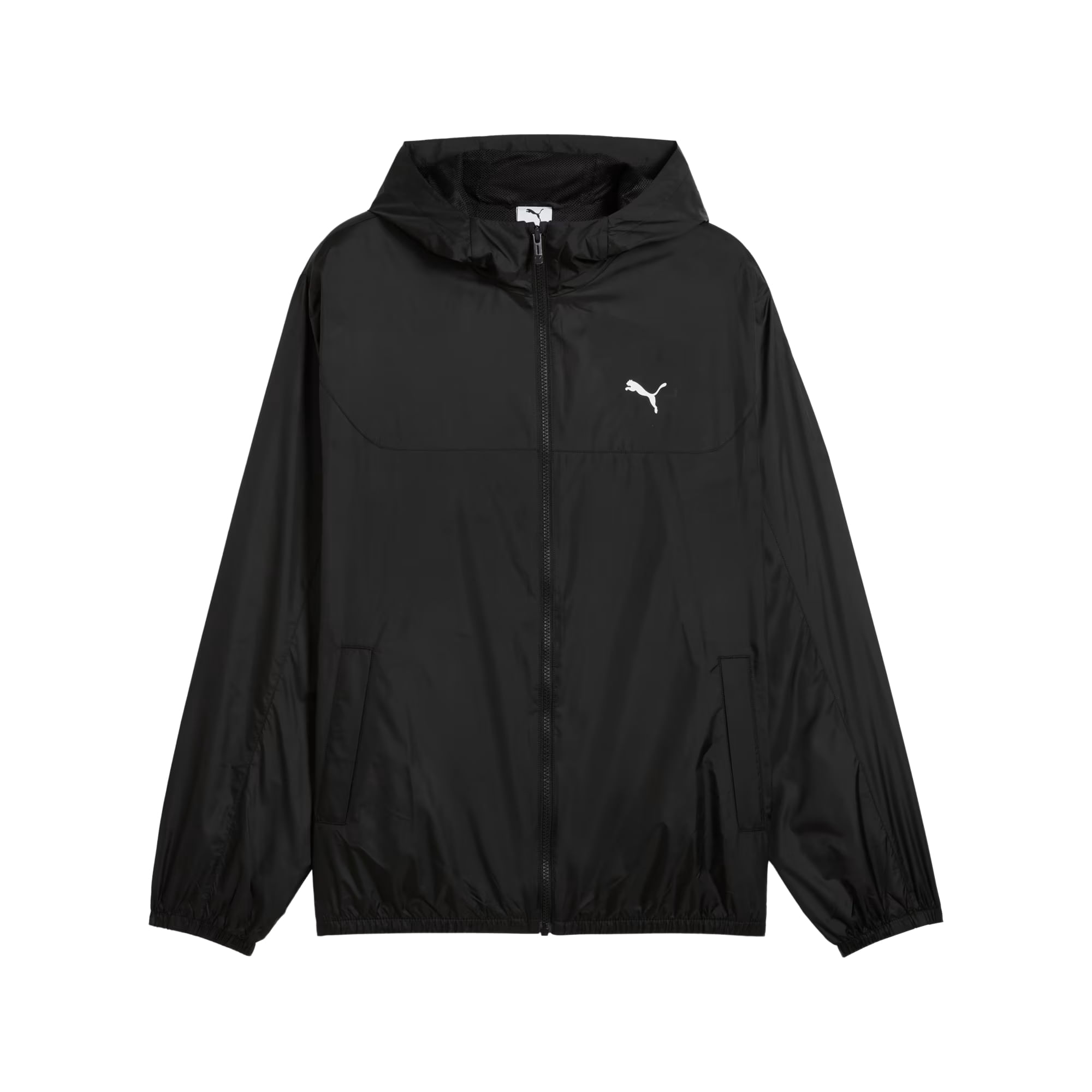 Jaqueta Puma Corta Vento Essentials Regular Masculina - Preta