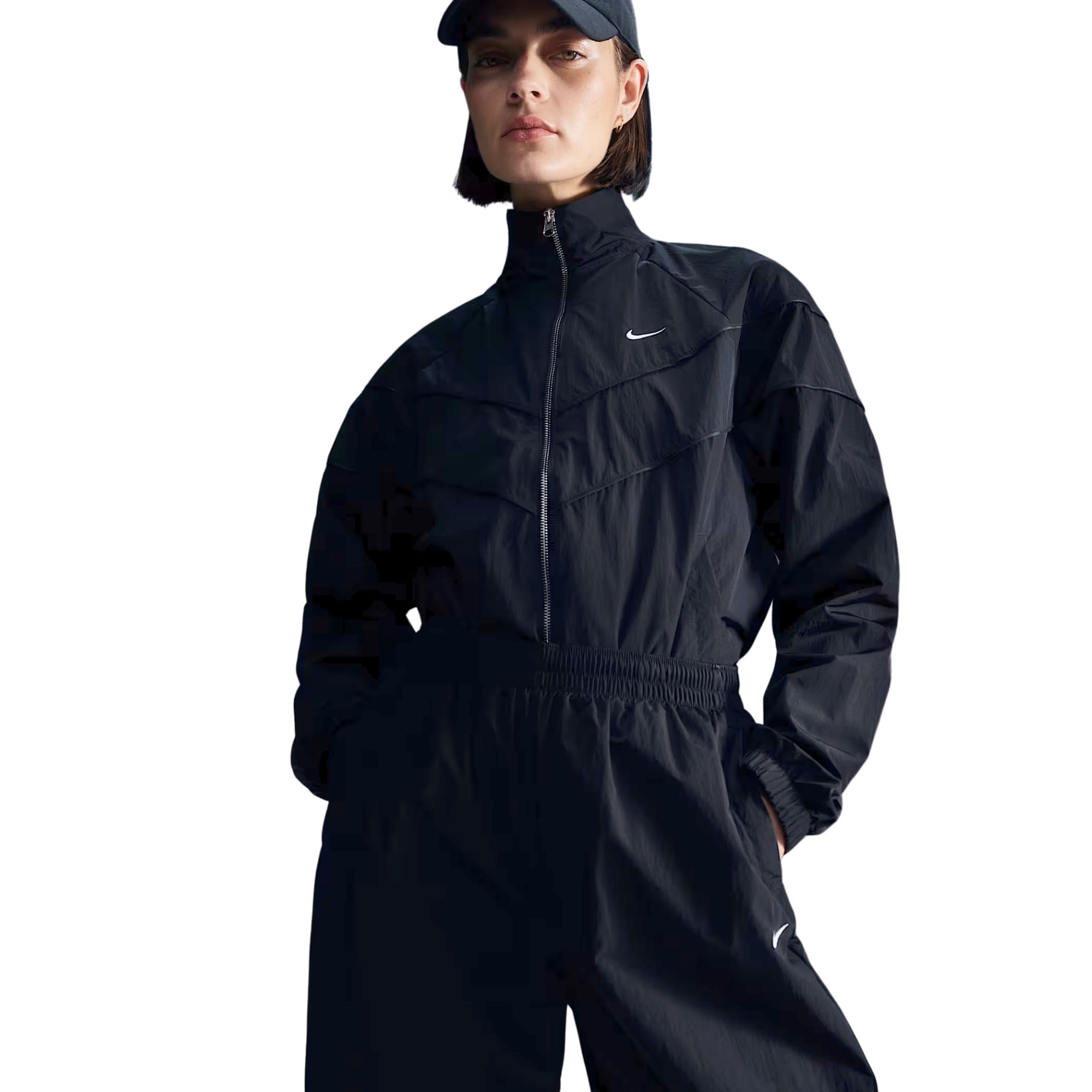 Jaqueta Nike Windrunner Uv Fz Feminina - Preta
