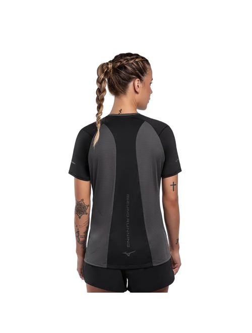Camiseta Mizuno High Feminina - Grafite/Preta