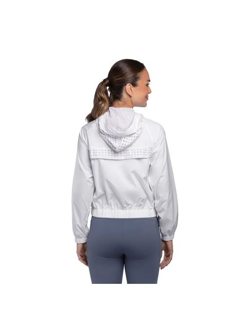 Jaqueta Com Capuz Mizuno Soul Fit Feminina - Branca