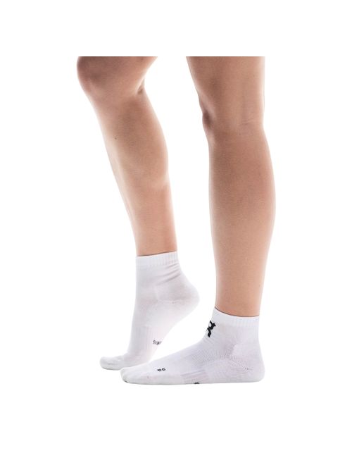 Kit Meias On Running Core Run Sock Mid 2 Pares Unissex - Branca