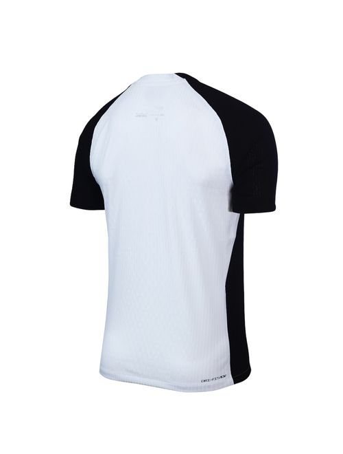 Camisa Corinthians I 2025/26 Nike Jogador Masculina - Branca/Preta