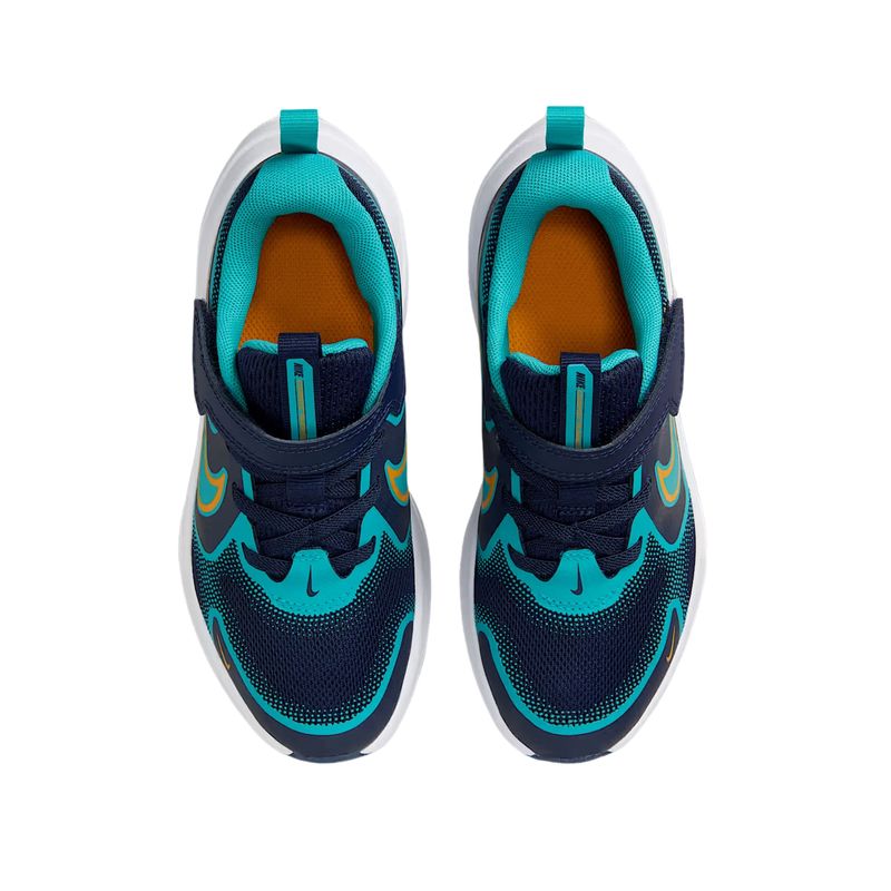 tenis-nike-cosmic-runner-mystic-infantil-azul