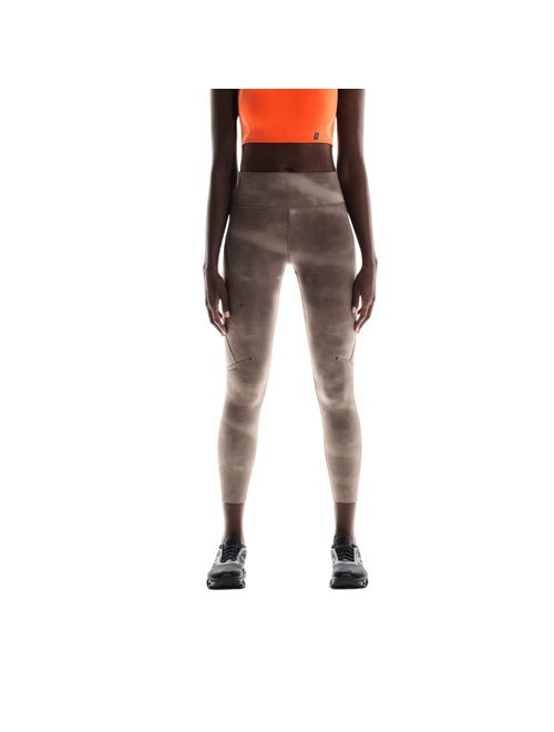 Calça Legging On Runningperformance Tight 7/8 Feminina - Marrom