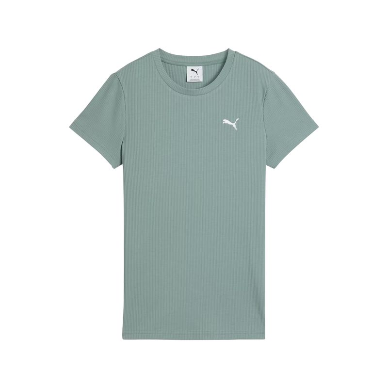 camiseta-puma-ess-elevated-rib-feminina-verde