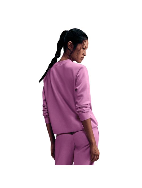 Blusão Nike Club Fleece Crew Feminino - Rosa