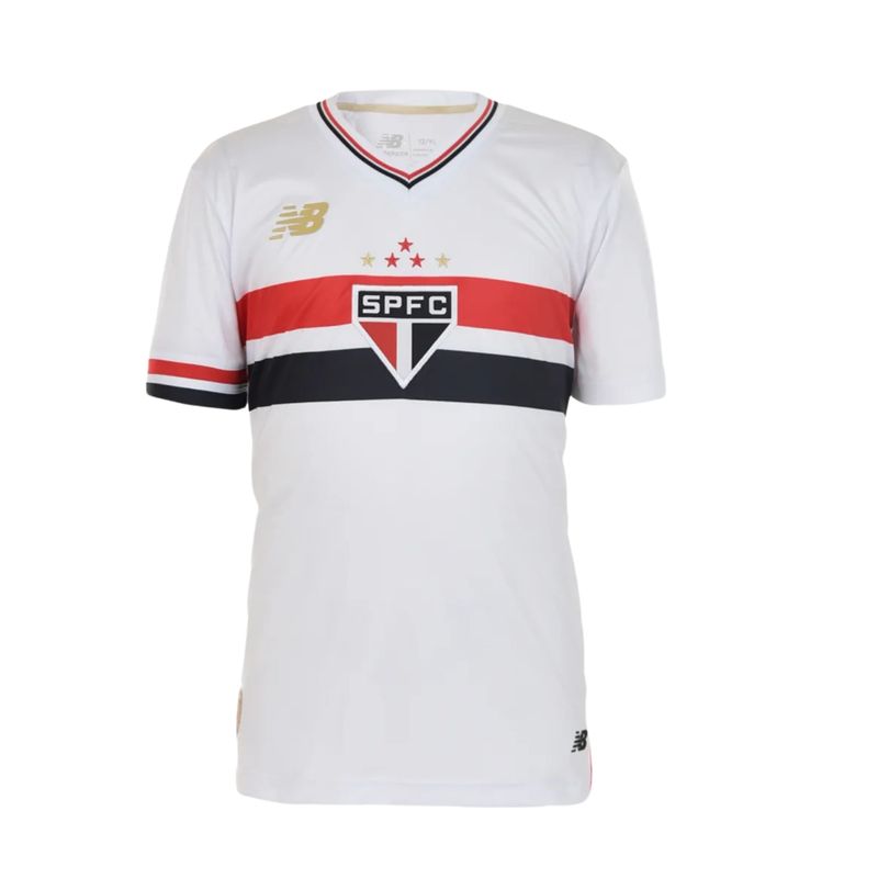 camisa-sao-paulo-i-25-26-new-balance-infantil-branca-vermelha