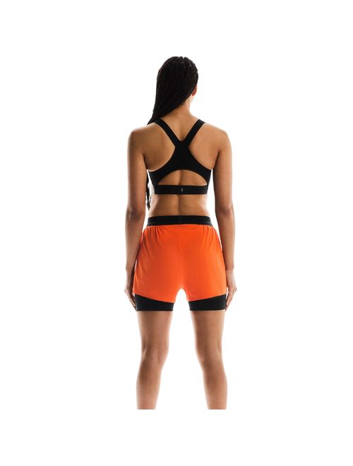 Top On Running Performance Bra Aop Feminino - Marrom