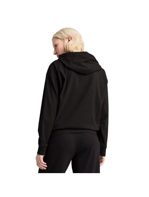 Blusão Com Capuz Puma Ess Elevated Comfort Rib Feminino - Preto
