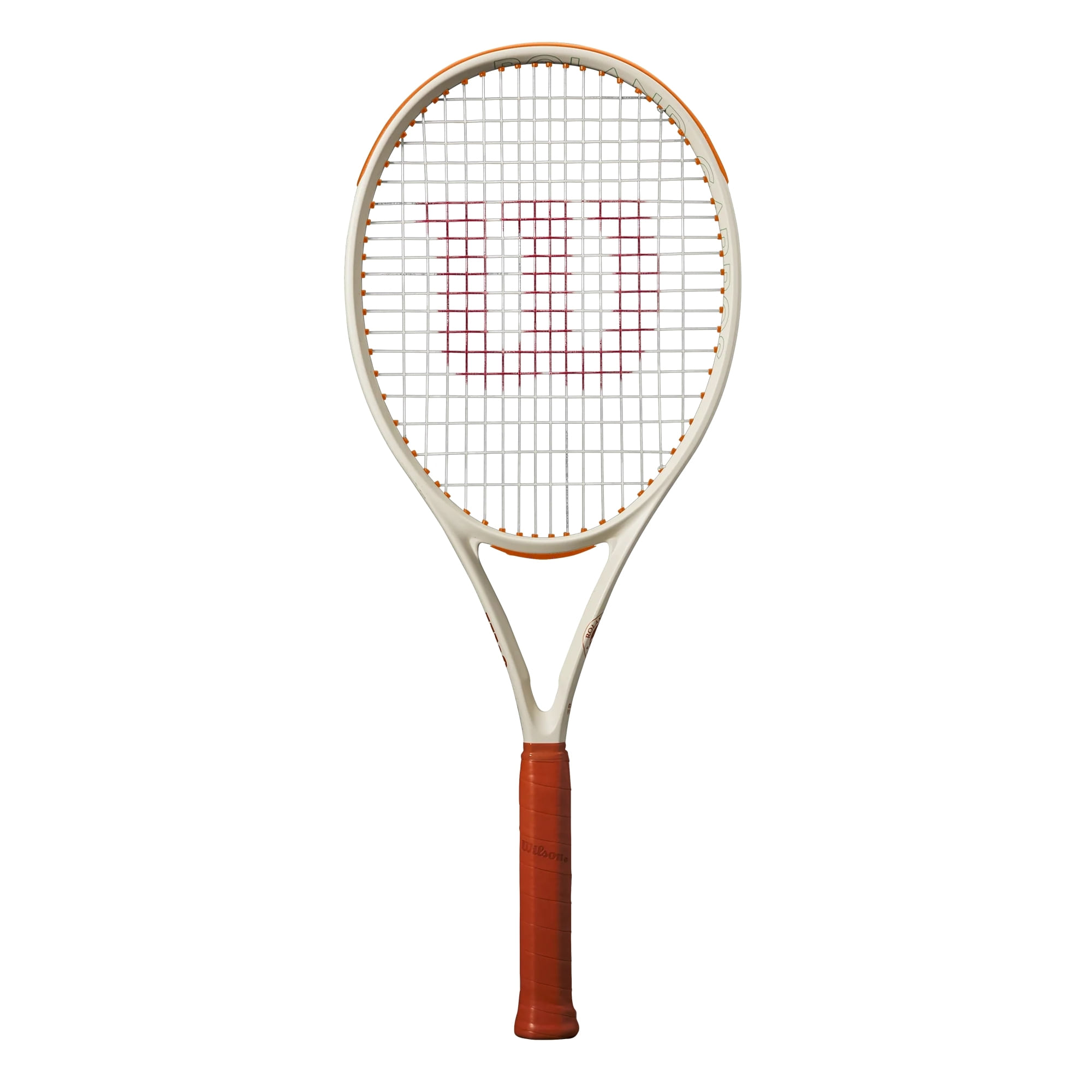 Raquete De Tênis Wilson Clash 2025 100 V3 Rg Unissex - Branca/Laranja
