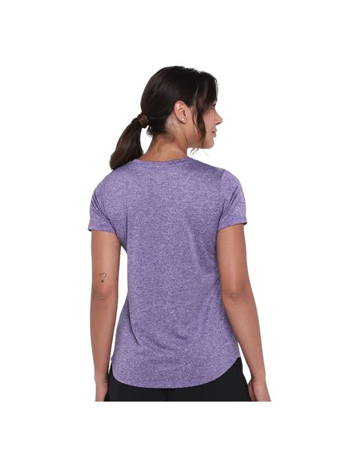 Camiseta Mizuno Spark Big Logo Feminina - Roxo