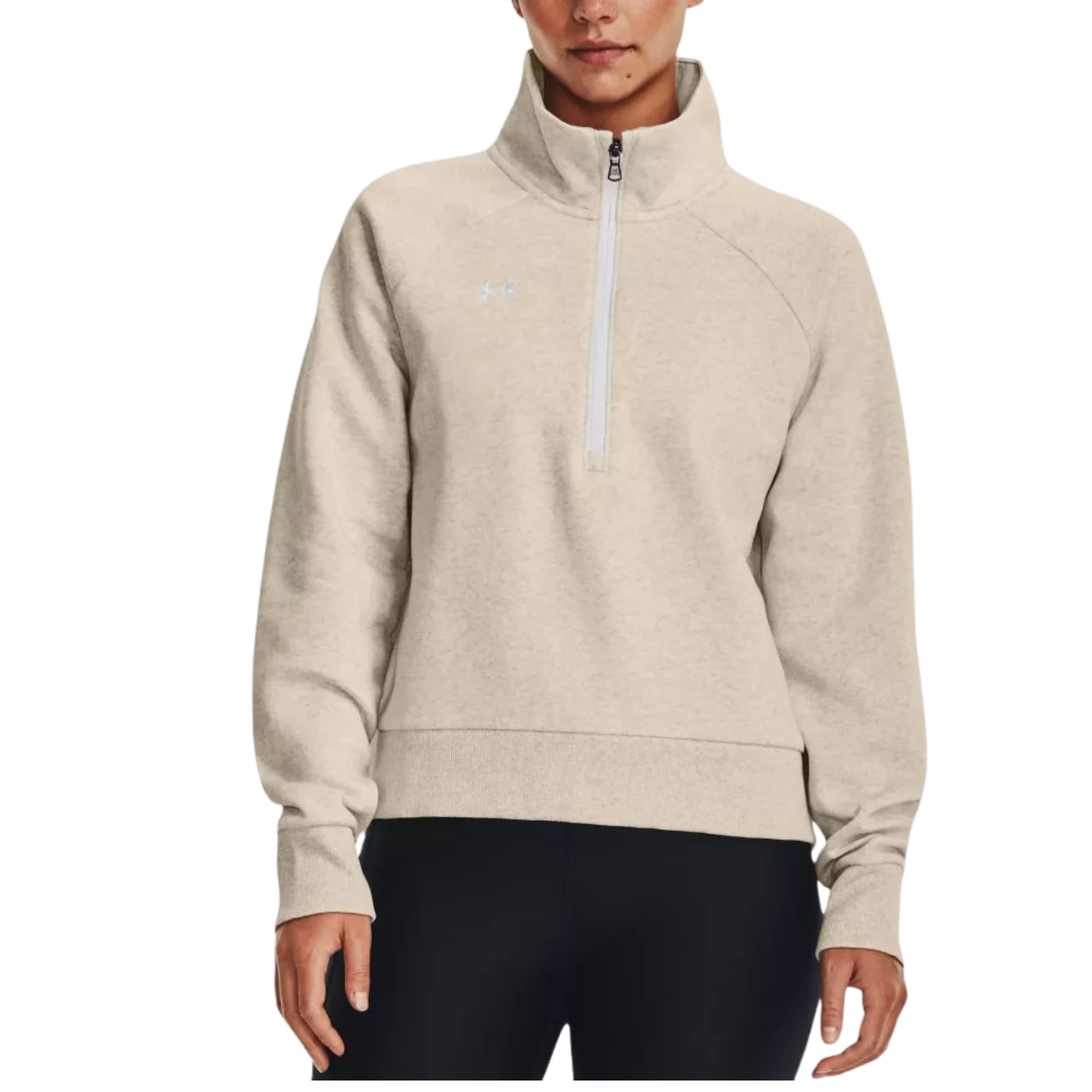 Blusão Under Armour Rival Fleece Feminino - Bege
