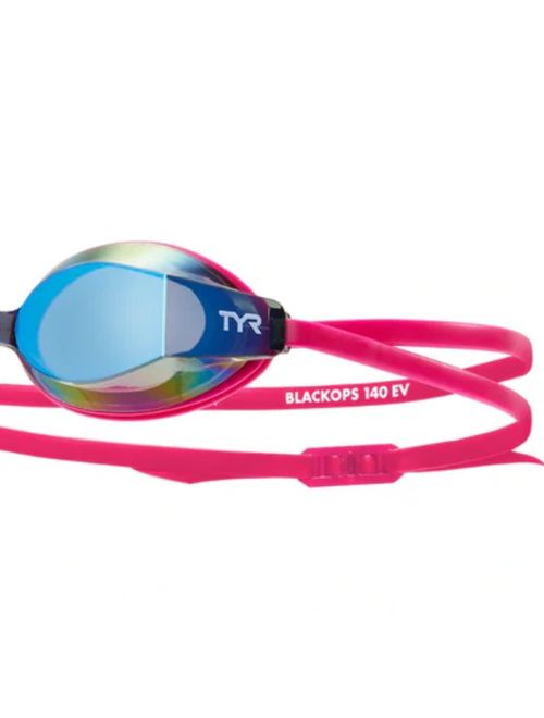 Óculos De Natação Tyr Blackops 140Ev Unissex - Rosa/Azul