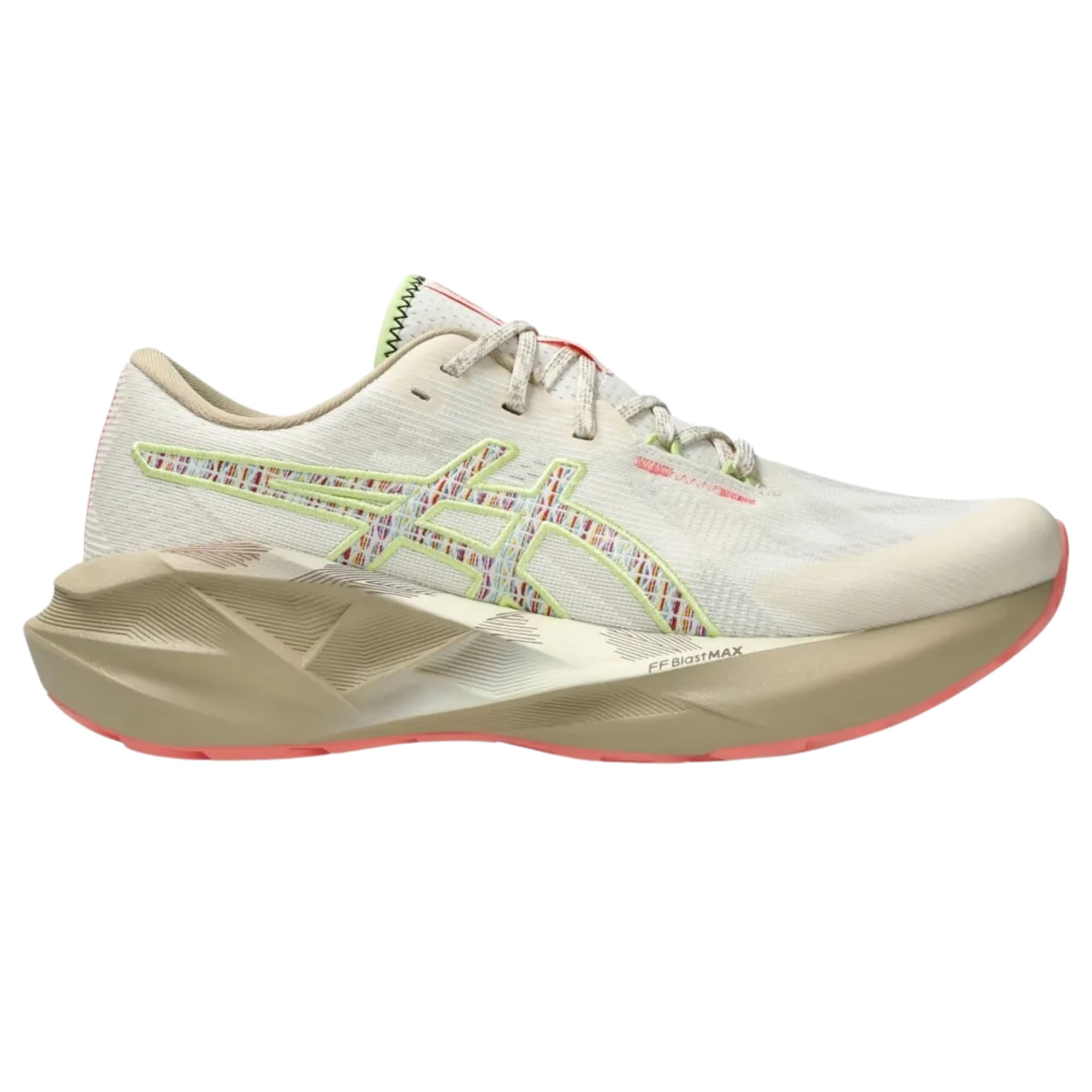 Tênis Asics Novablast 5 Tr Feminino - Bege/Marrom