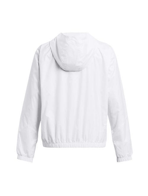 Jaqueta Under Armour Corta Vento Rival Sport Feminina - Branca