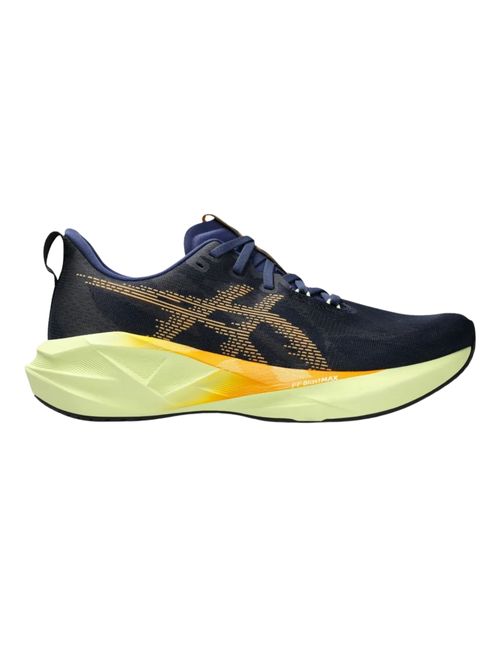 Tênis Asics Novablast 5 Masculino - Marinho/Laranja