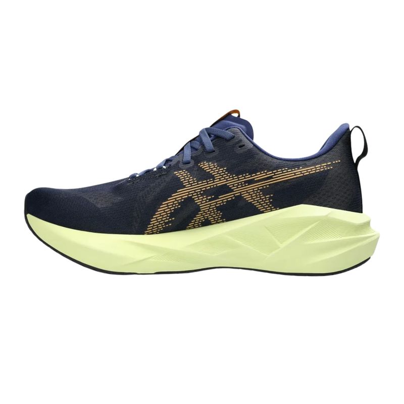 tenis-asics-novablast-5-masculino-marinho-laranja