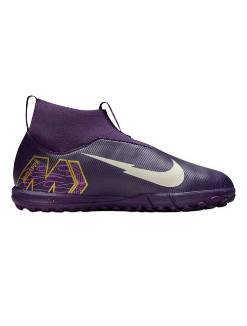 Chuteira Society Nike Mercurial Superfly 10 Academy Kylian Mbappé Infantil - Roxo