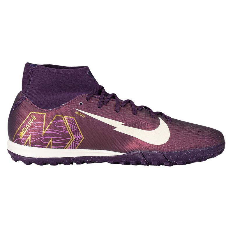 chuteira-society-nike-10-superfly-academy-km-roxo