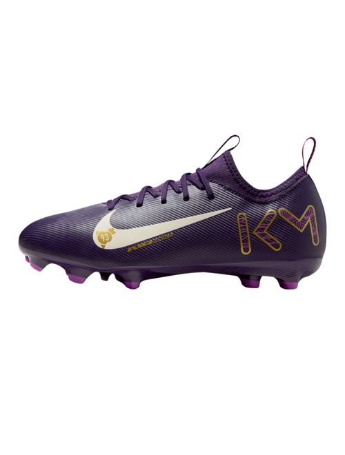 Chuteira Campo Nike Mercurial Vapor 16 Kylian Mbappé Academy Infantil - Roxo