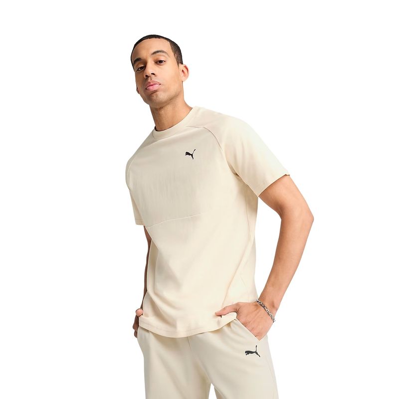 camiseta-puma-pumatech-masculina-bege
