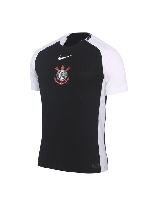 Camisa Corinthians II 25/26 Nike Jogador Masculina - Preta/Branca