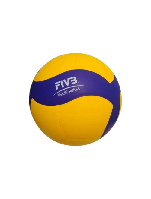 Bola Vôlei Mikasa V335W Padrão Fivb Unissex - Amarela/Azul