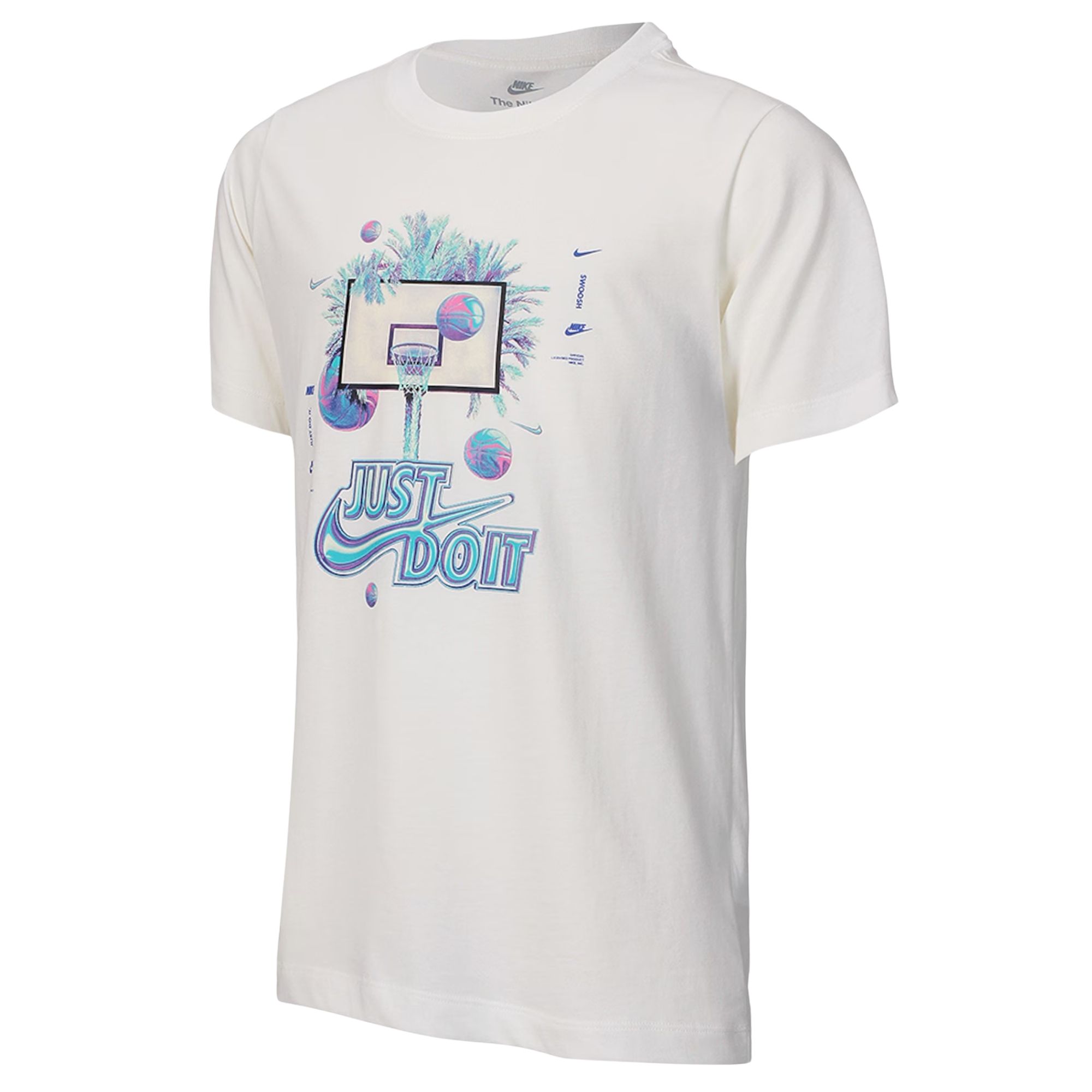 Camiseta Nike Sportswear Jdi Infantil - Branca