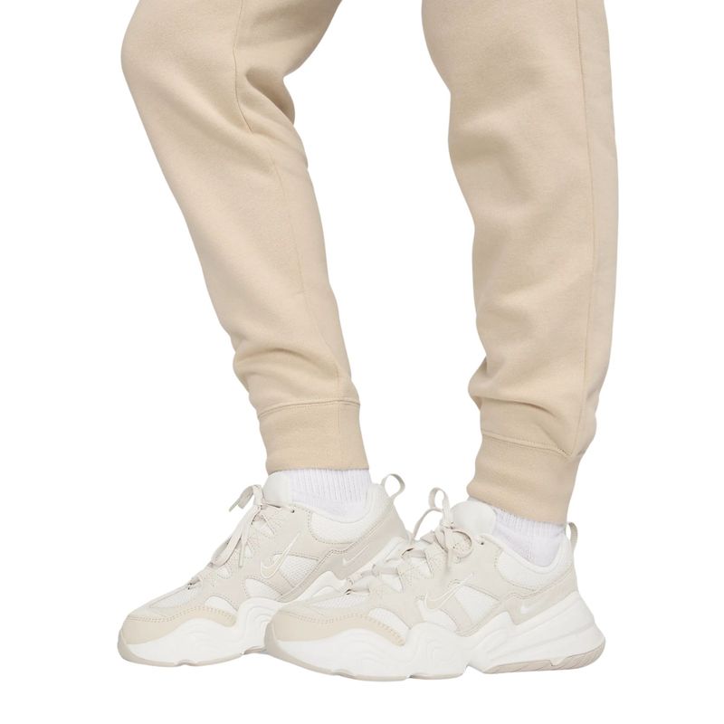 calca-nike-sportswear-club-fleece-feminina-bege