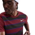 Camiseta Nike Court Slam Dri-Fit Adv Masculina - Bordô