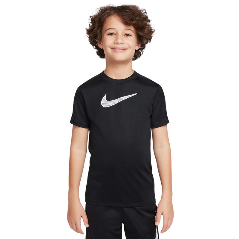 camiseta-nike-dri-fit-trophy-23-infantil-preto