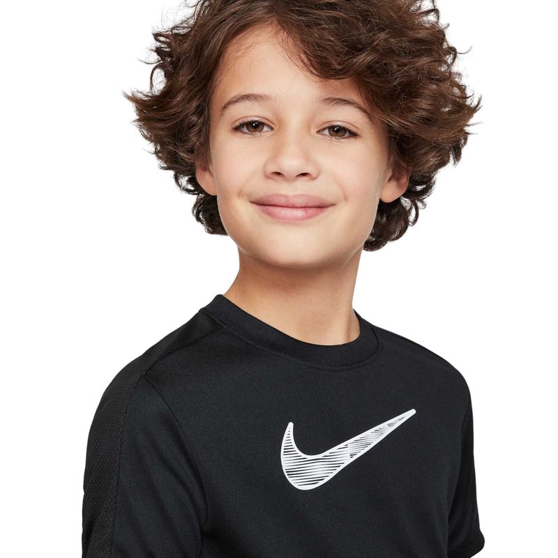 camiseta-nike-dri-fit-trophy-23-infantil-preto