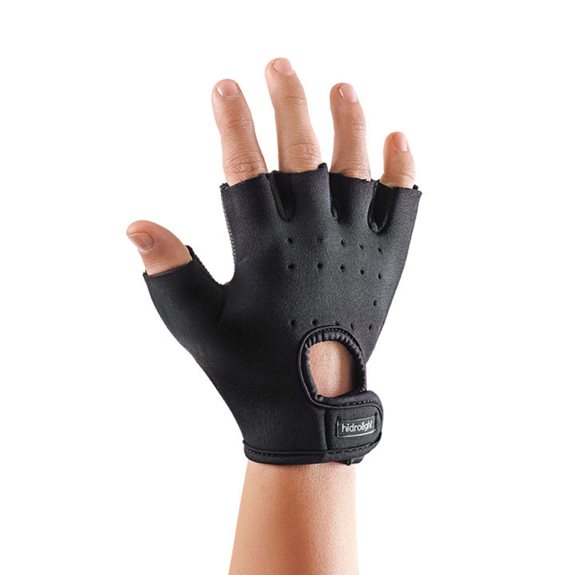 Luva Hidrolight Power Grip Unissex - Preta