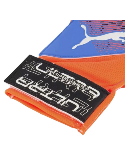 Luva Goleiro Puma Ultra Grip 4 Unissex - Laranja/Azul