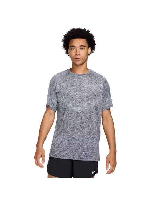 Camiseta Nike Stride Dri-Fit Adv Masculina - Azul Mesclado