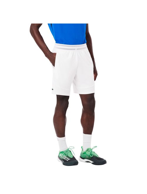 Shorts Lacoste Regular Sport Roland Roland Garros Masculino - Branco