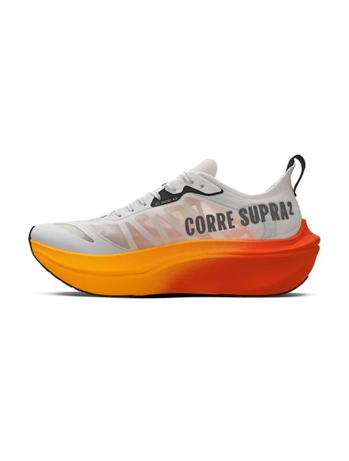 Tênis Olympikus Corre Supra 2 Unissex - Branco/Laranja