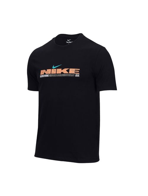Camiseta Nike Dri-Fit Print Tee Hbr Masculina - Preta