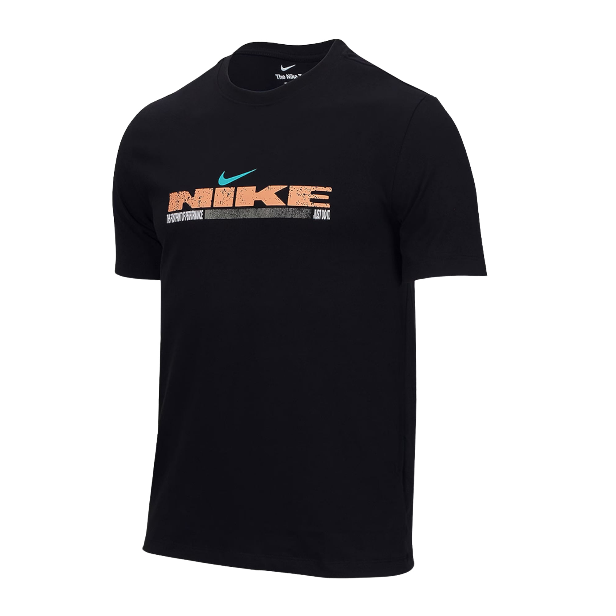 Camiseta Nike Dri-Fit Print Tee Hbr Masculina - Preta