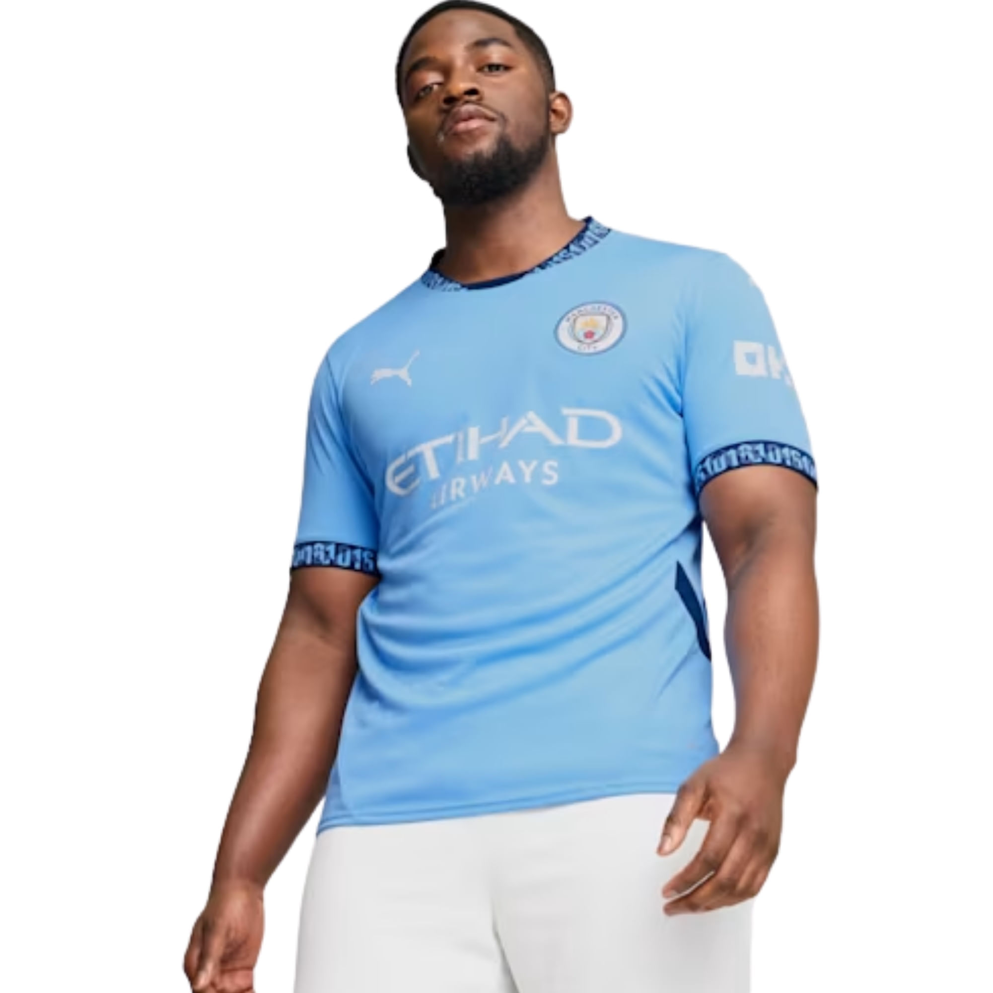 Camisa Manchester City I 24/25 Puma Masculina - Azul