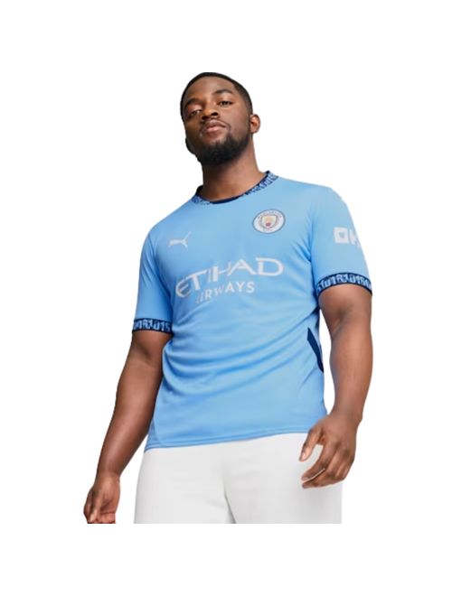 Camisa Manchester City I 24/25 Puma Masculina - Azul