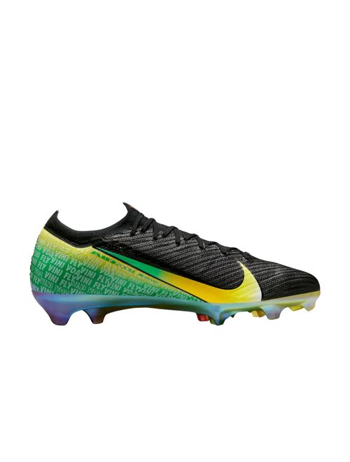 Chuteira Campo Nike Air Zoom Mercurial Vapor 16 Elite Vini Jr Masculina - Preta/Multicolor