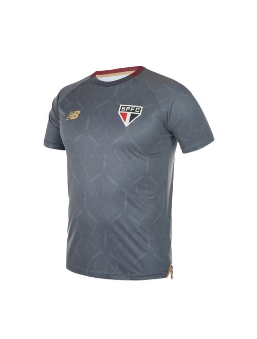 Camisa São Paulo 25/26 New Balance Treino Masculina - Cinza