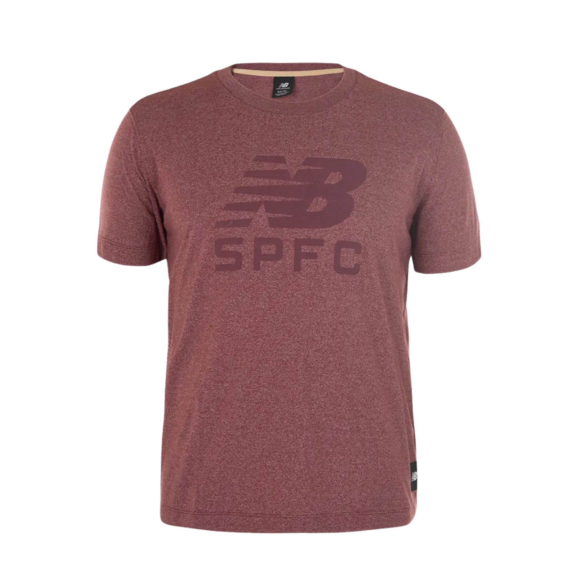 Camisa São Paulo 25/26 New Balance Concentração Masculina - Bordô